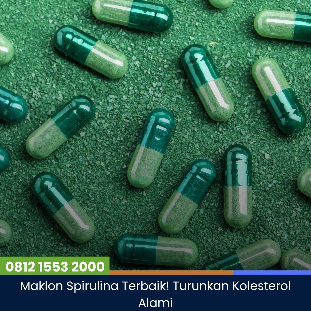 Maklon produk herbal yang berbahan dasar spirulina