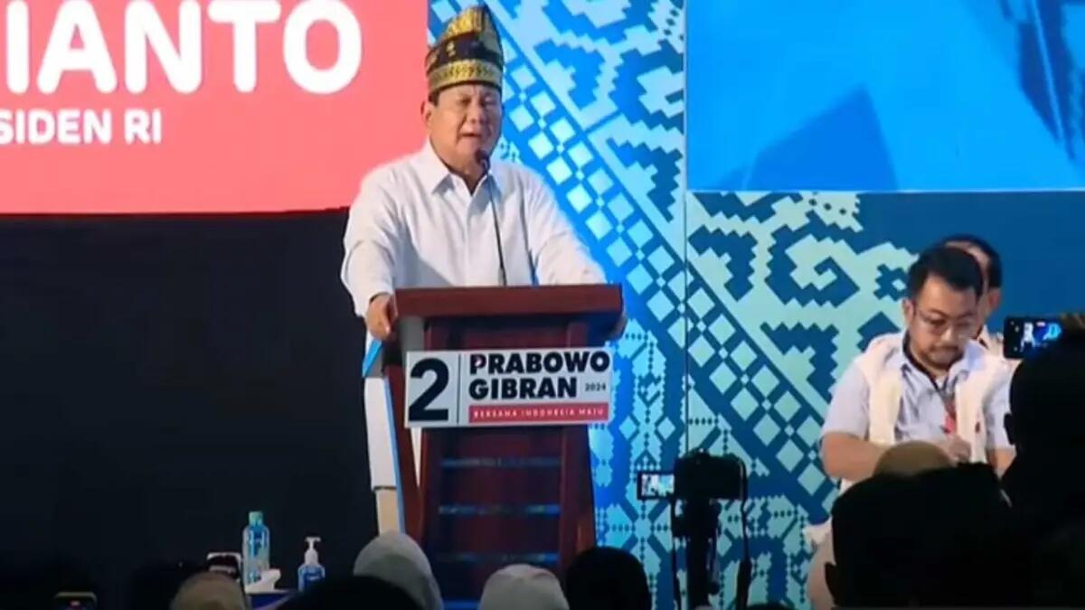 Disindir Soal Tanah 340 Hektare, Prabowo: 'Dia Pintar atau G0blok Sih?'