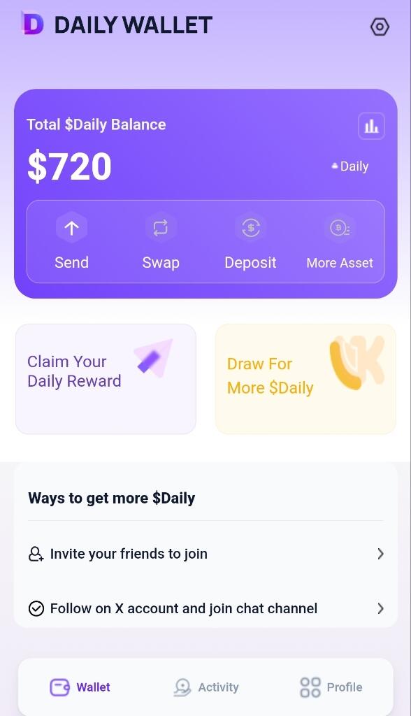 π Daily Wallet