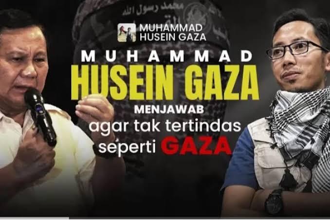 Asal Nyeplos Gaza Tak Punya Militer Pas Debat, Muhammad Husein Bungkam Prabowo