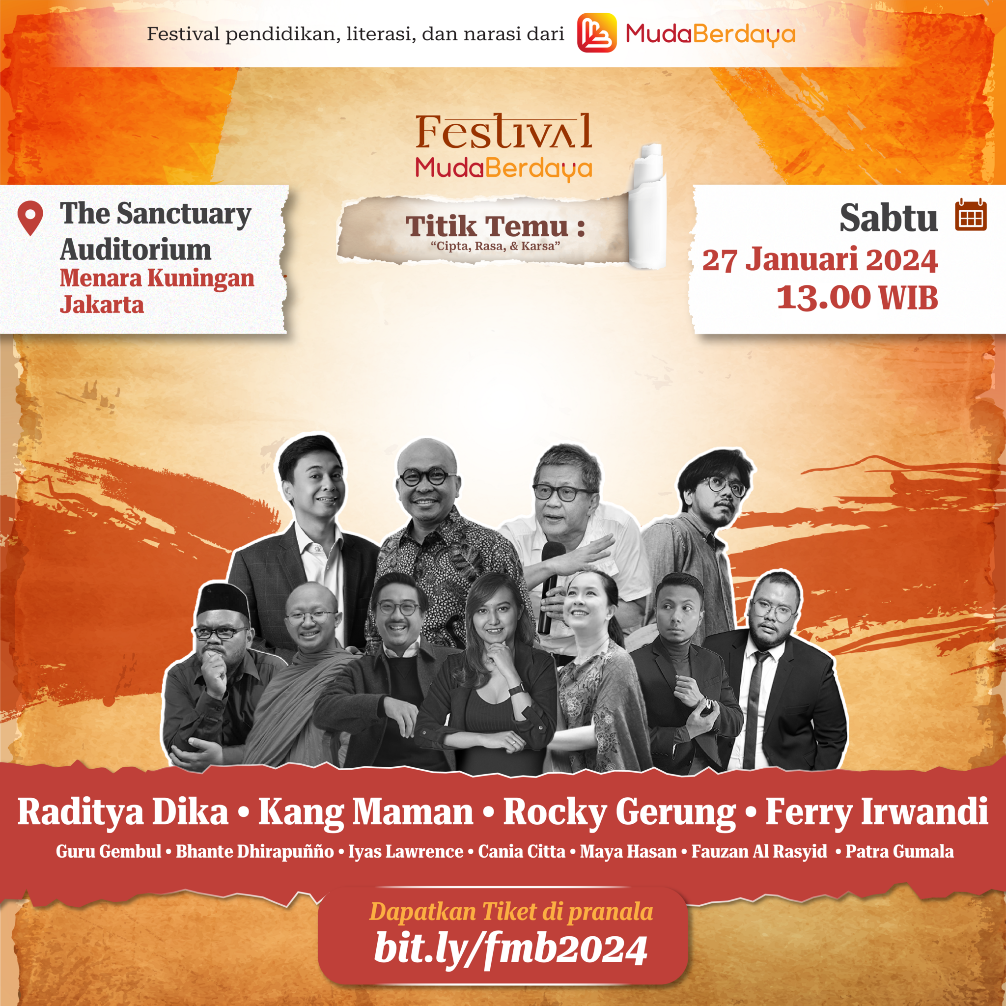 Festival Akal Pemikiran, Nalar dan Logika Pertama, Cuman di Festival MudaBerdaya