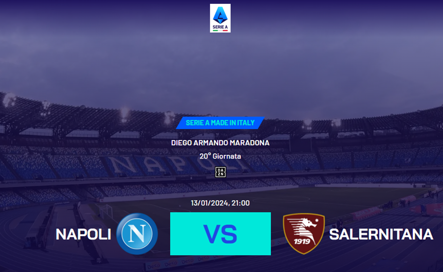Prediksi Liga Italia Serie A 2023-24: Napoli vs Salernitana