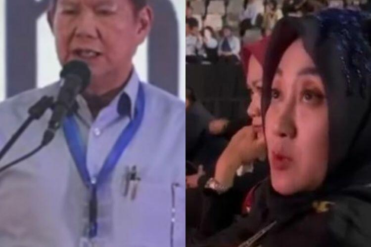 Netizen Bongkar Identitas Wanita yang Teriak 'Bacot' Saat Anies Bicara! Siapa Dia?