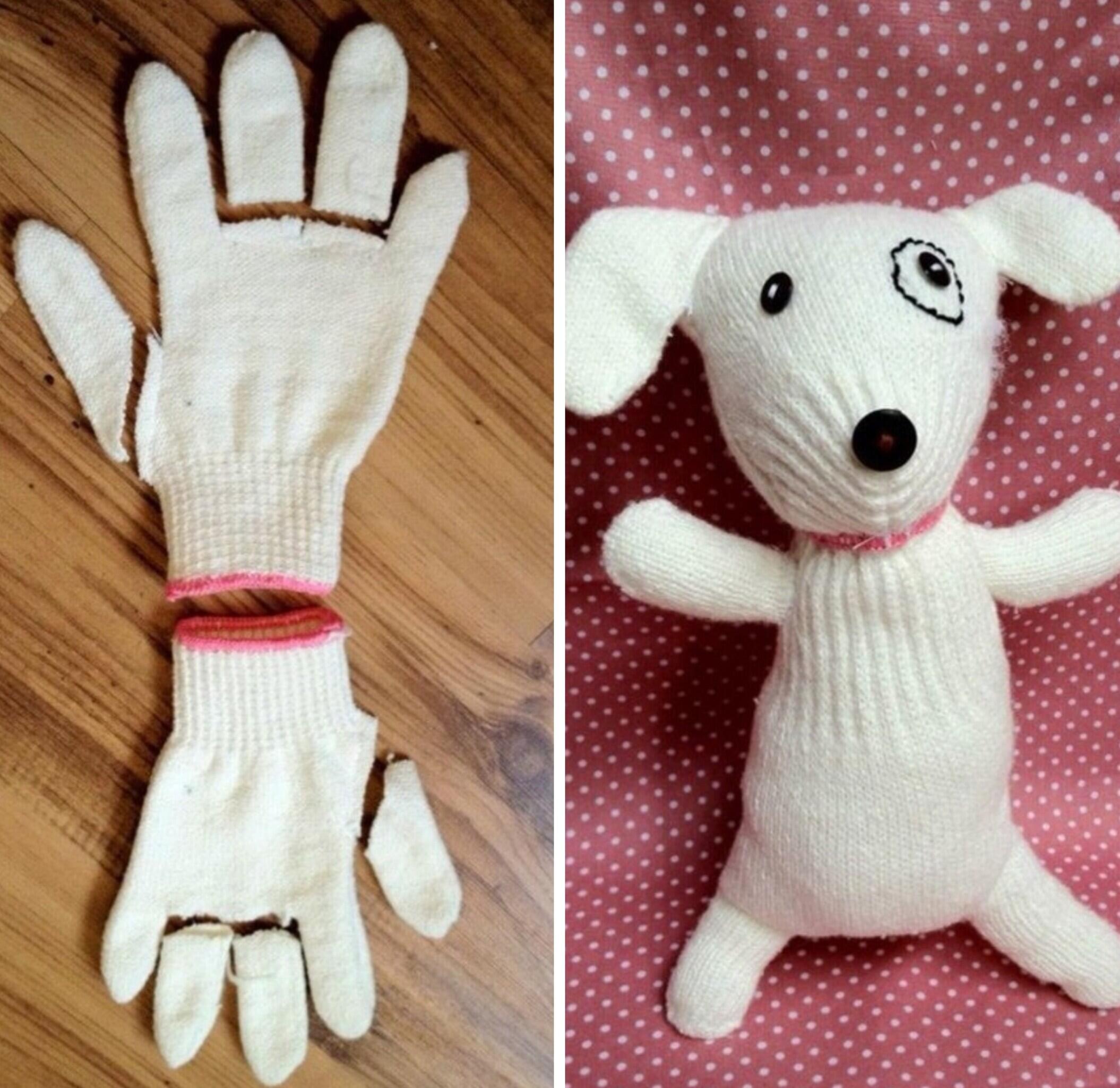 Tak Ada yang Menyangka, Beginilah Cara Membuat Boneka Anjing dari Sarung Tangan