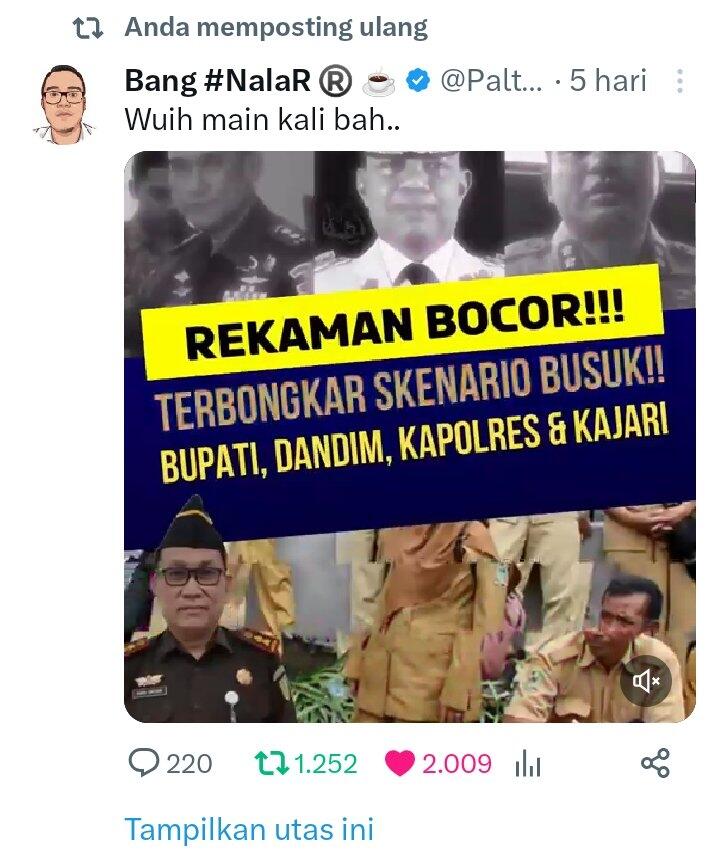 VIRAL Rekaman Suara Kapolres Batubara Menangkan Prabowo, Ternyata Hoax, Ini Kata..