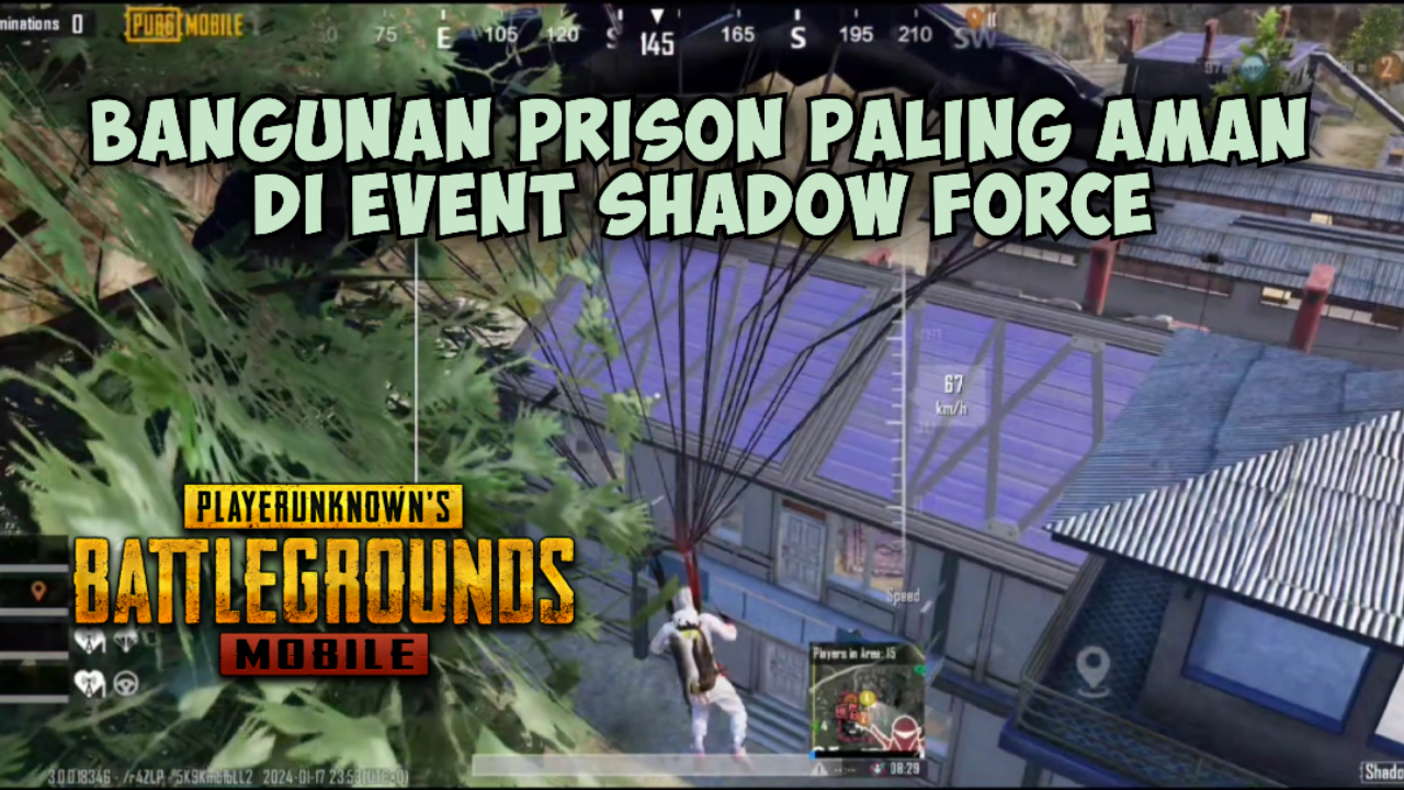&#91;Video&#93; BANGUNAN PRISON PALING AMAN DI EVENT SHADOW FORCE - PUBG MOBILE