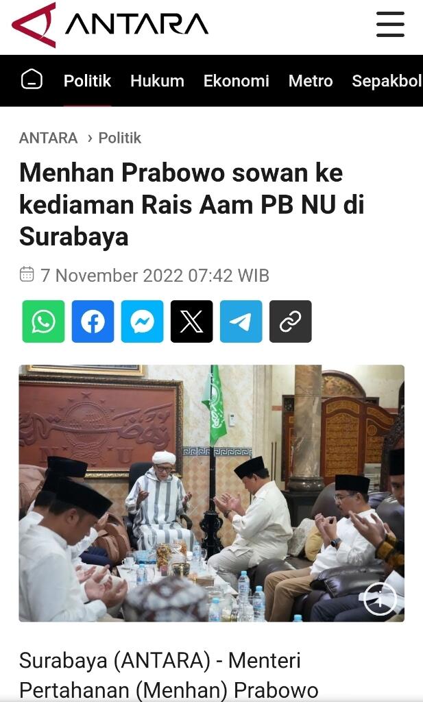 Pesan Rais Aam PBNU: Patuhi Pemimpin, Hindari Berita Hoaks