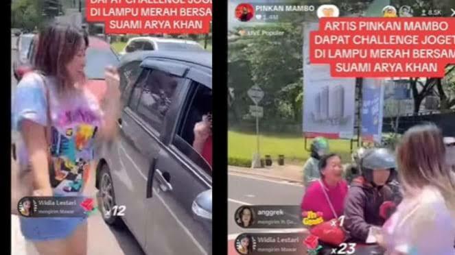 Miris! Pinkan Mambo Ngamen di Lampu Merah Usai Menikah, Kehabisan Duitkah?