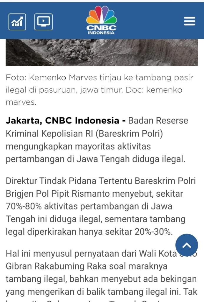 KSAD Maruli Simanjuntak Soal Aparat Jadi Beking Tambang Ilegal: Aparat yang Mana?