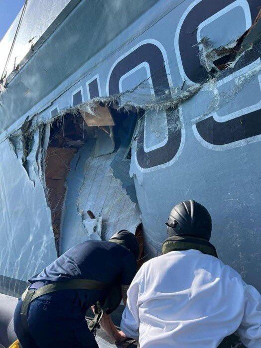 Aib Angkatan Laut Inggris, HMS Chiddingfold Tabrak HMS Bangor di Pelabuhan Bahrain