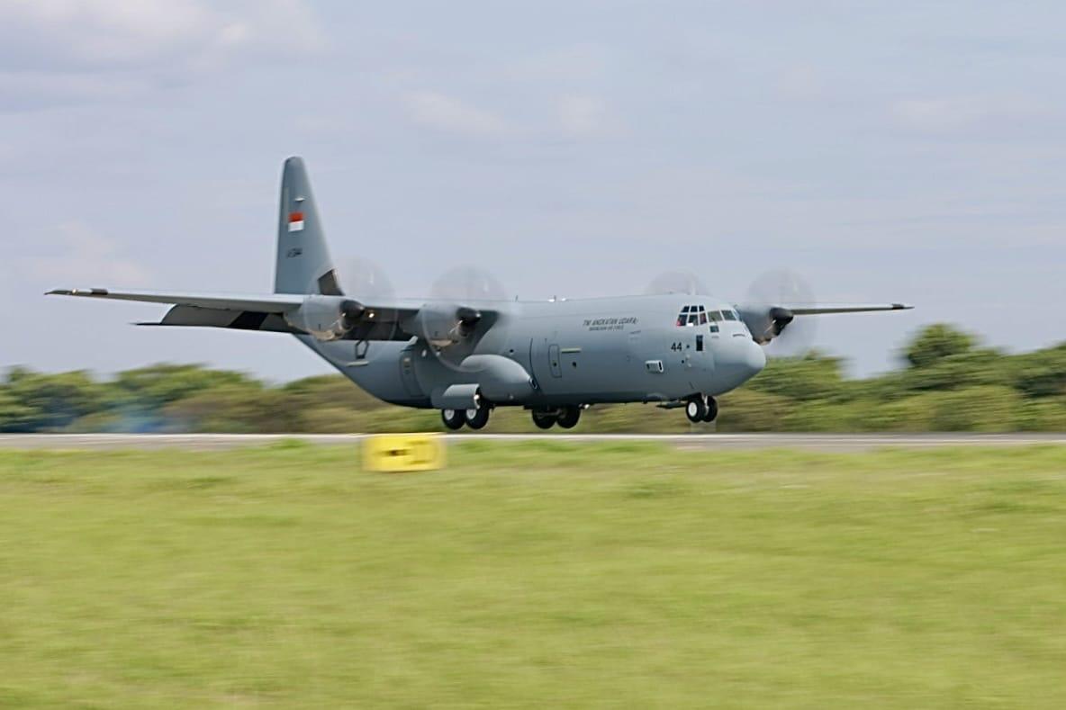 Selamat Datang 44! Super Hercules Keempat Sudah Resmi Berdinas di TNI AU