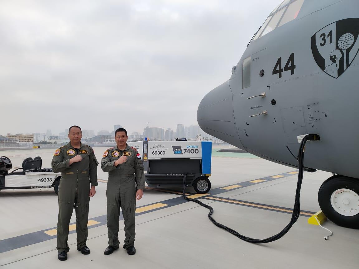 Selamat Datang 44! Super Hercules Keempat Sudah Resmi Berdinas di TNI AU