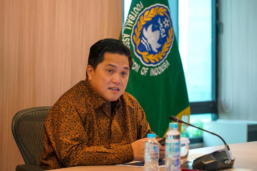 Mantul! Erick Thohir Tetap Beri Apresiasi Kepada Timnas Indonesia Usai Kalah