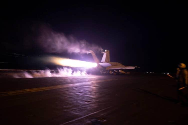 Super Hornet dan Typhoon Kembali Gempur Houthi, AS Beri Nama Operasi Poseidon Archer