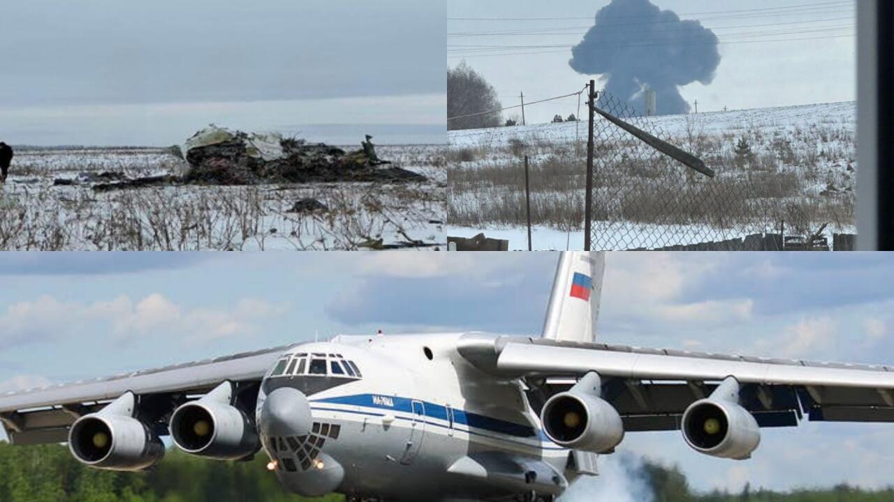 Membawa Tawanan Perang Atau Rudal ? Misteri Jatuhnya Pesawat Il-76 Rusia di Belgorod