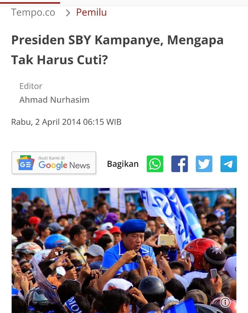 Yusril Usul Jokowi Terbitkan Keppres agar Bisa Cuti Kampanye