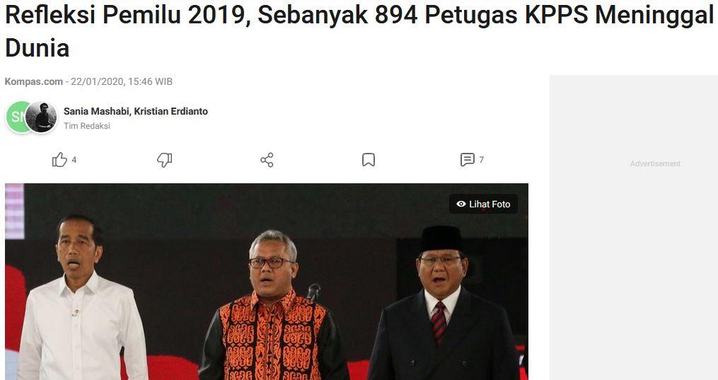 KPU Gelar Pelantikan Serentak 5,7 Juta Anggota KPPS Pemilu 2024, Segini Honornya
