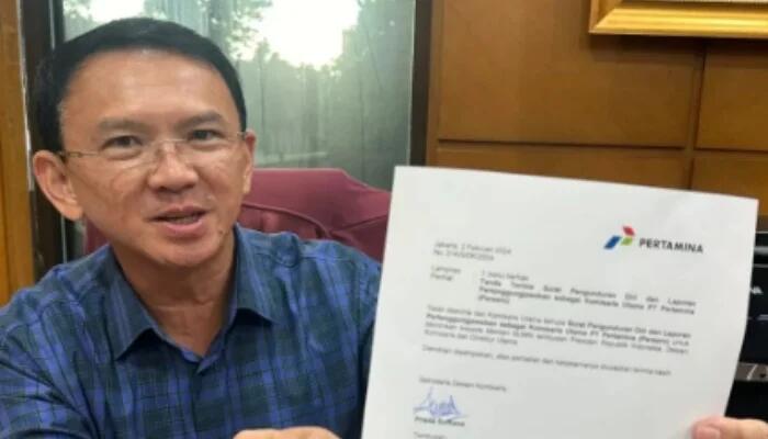 Ahok Mundur dari Komut Pertamina, Dukung Ganjar dan Mahfud