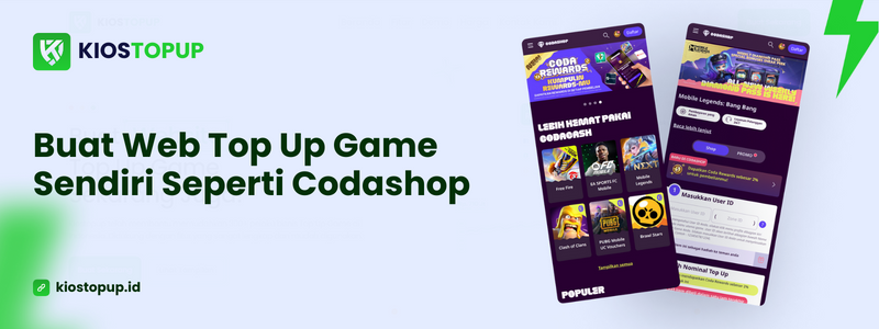 Cara Buat Web Top Up Game Sendiri Seperti Codashop