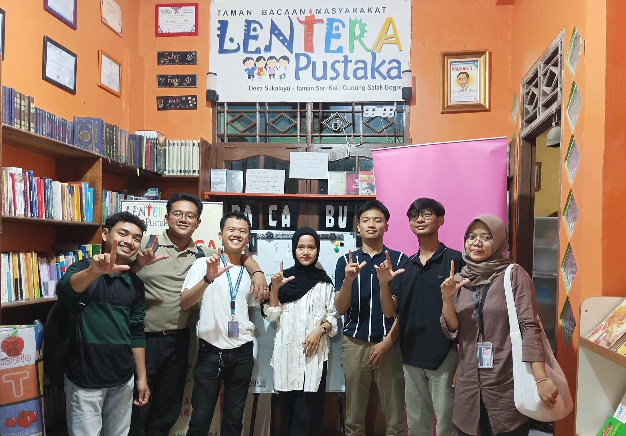 Perkuat Gerakan Literasi, BEM Faperta IPB Kolaborasi Bersama TBM Lentera Pustaka