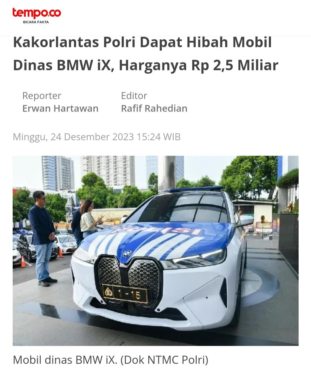 Banyak Orang Kaya, Pertumbuhan Penjualan BMW Indonesia Terbaik di Dunia