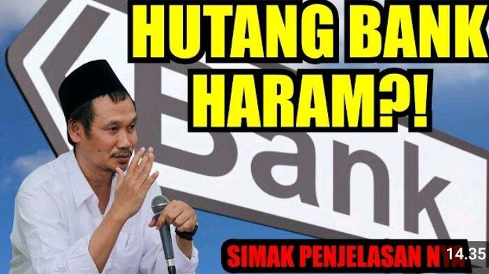 Bagaimana Hukum Utang Bank Menurut Gus Baha? Halal atau Haram

