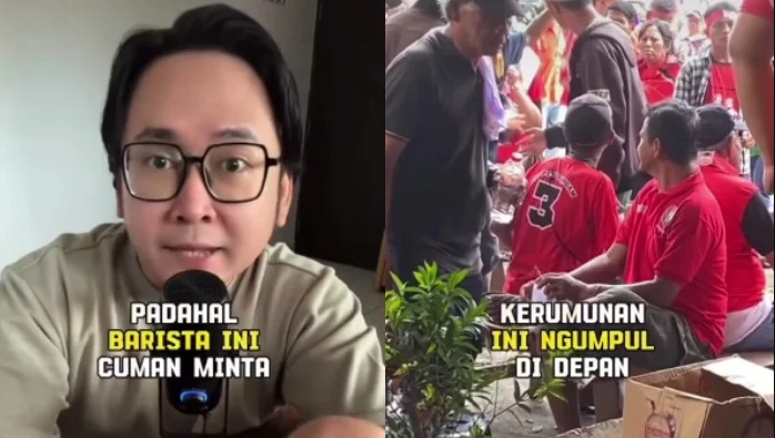 Pendukung Ganjar Diduga Lakukan Aksi Anarkis di Kedai Kopi, Barista Jadi Korban
