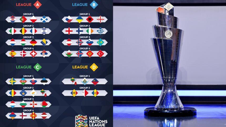 Hasil Drawing UEFA Nations League 2024/2025