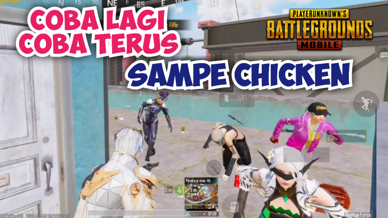 &#91;Video&#93; COBA LAGI COBA TERUS SAMPE CHICKEN - PUBG MOBILE