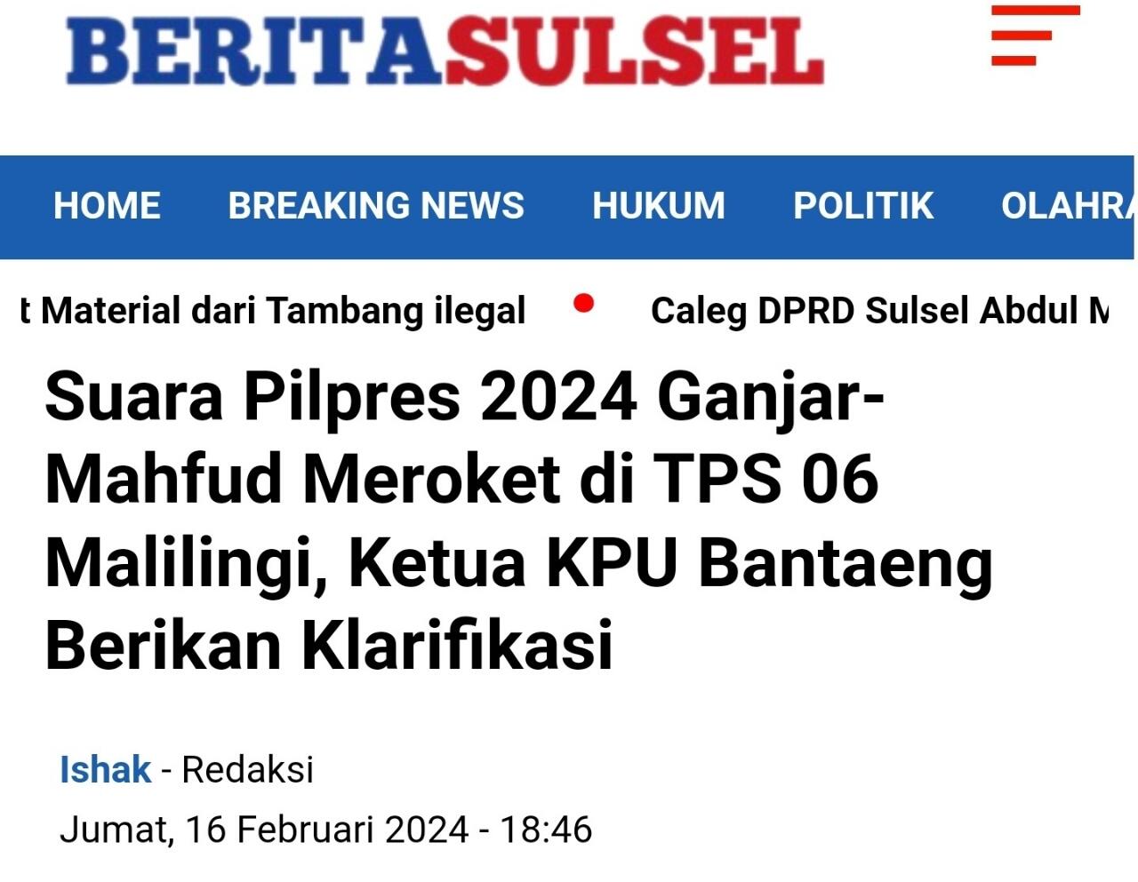 KPU ke TPN Ganjar: Sirekap untuk Transparansi, Laporkan Kalau Ada Data Salah