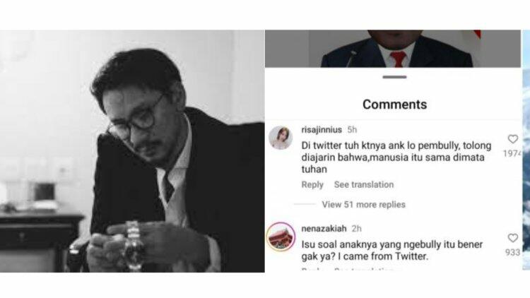 Anaknya Jadi Tukang Bully, Akun Instagram Vincent Rompies Digeruduk Netizen!