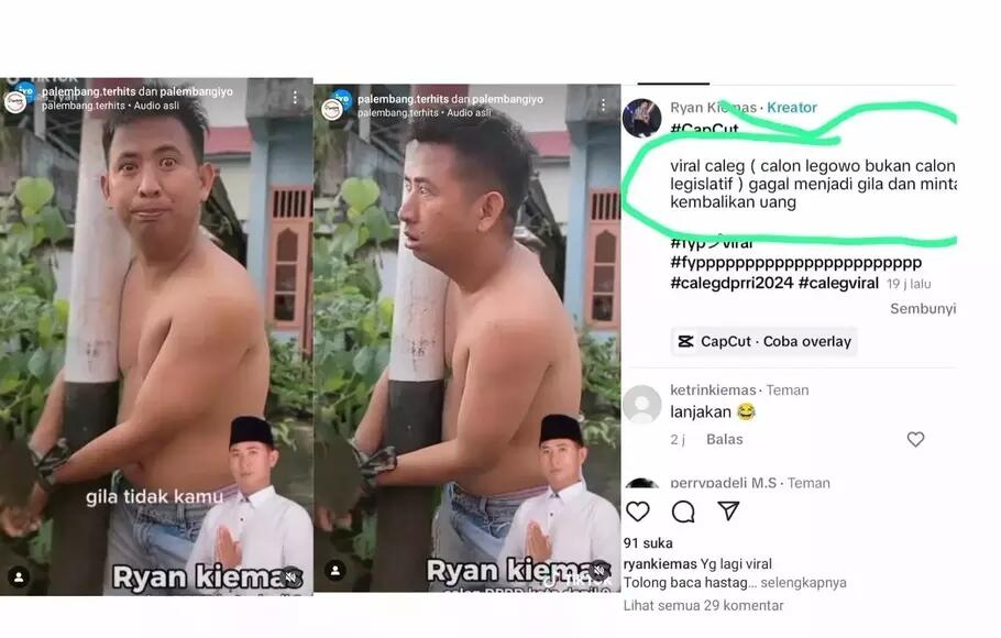 Caleg Stres di Palembang Diikat karena Ngamuk Minta Uang Dikembalikan Viral, Ini 