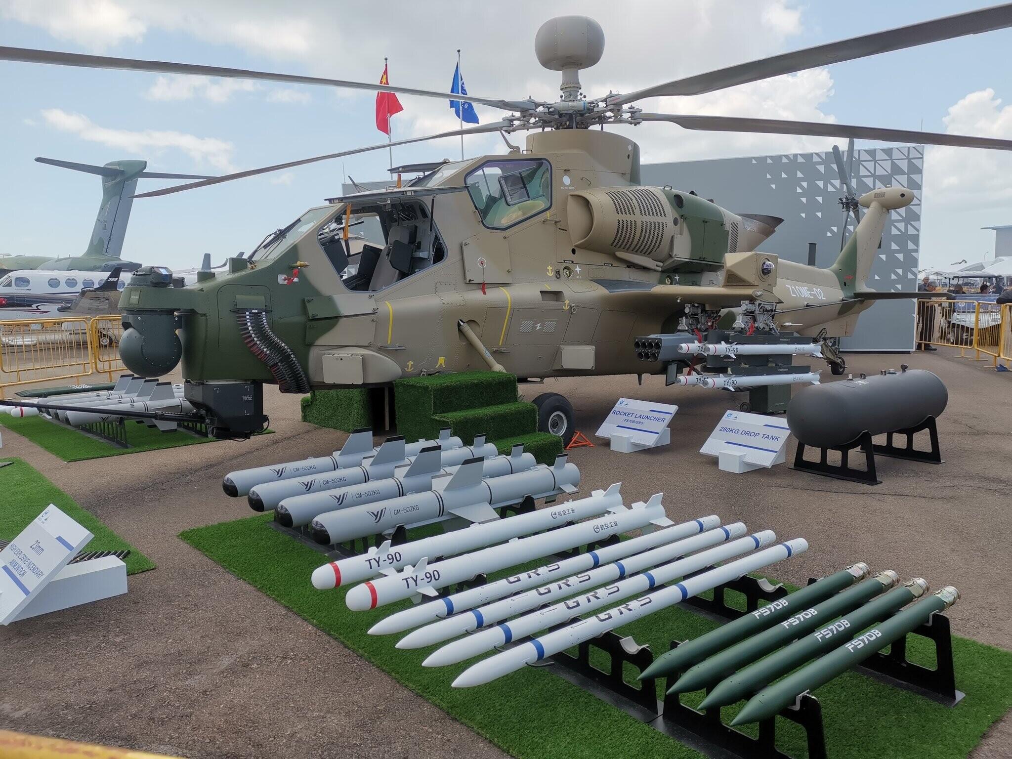 Z-10ME Attack Helo Debut Di Singapore Airshow