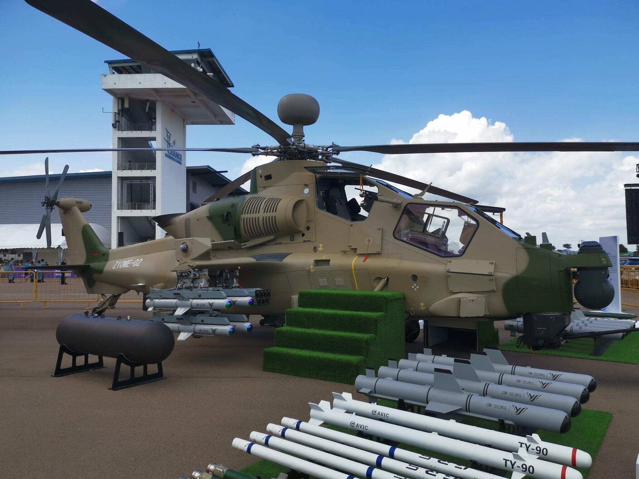 Z-10ME Attack Helo Debut Di Singapore Airshow