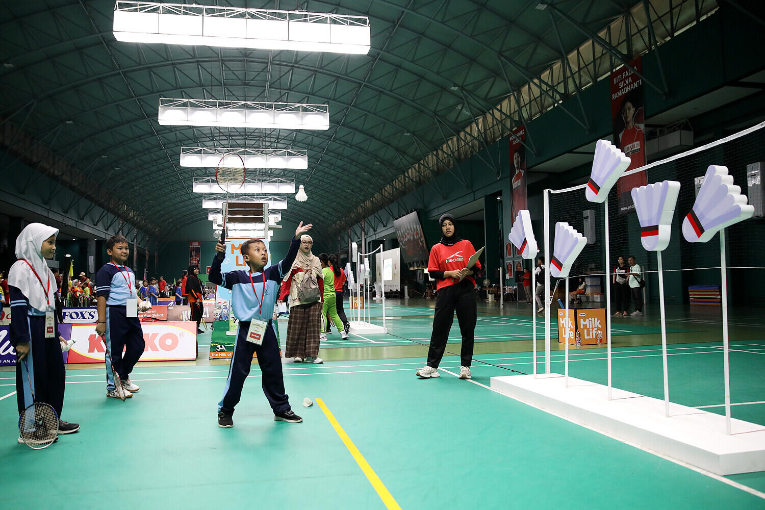360 Siswa Ikuti Festival SenengMinton 2024 di Kudus