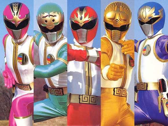 5 kostum super sentai yang terbaik