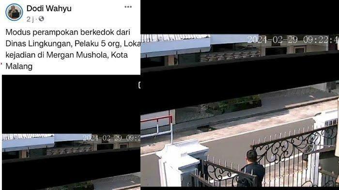 Modus Baru! Komplotan Maling Ngaku Petugas Pemerintah Obok-obok Rumah di Kota Malang