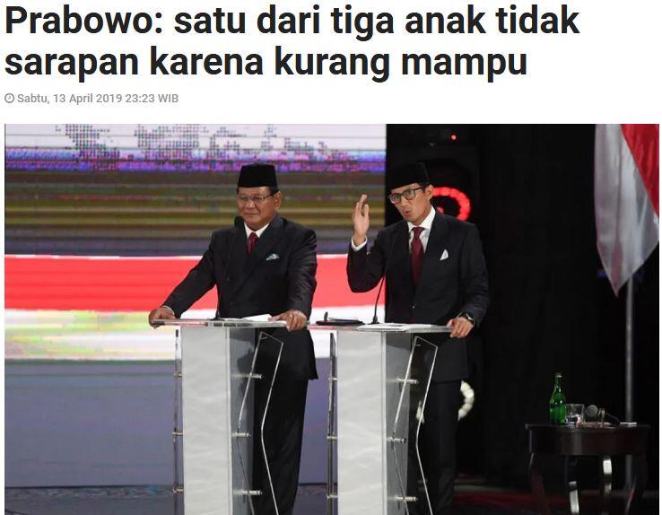 Uji Coba Makan Siang Gratis, Prabowo Cerita Lauknya Dibawa Pulang Anak-anak