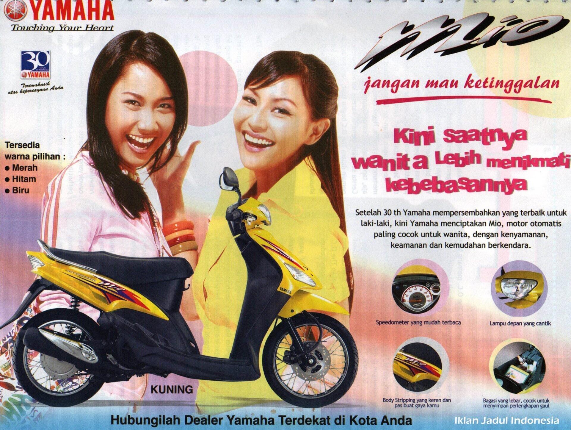 Bernostalgia dengan Yamaha Mio Sporty Gen 1