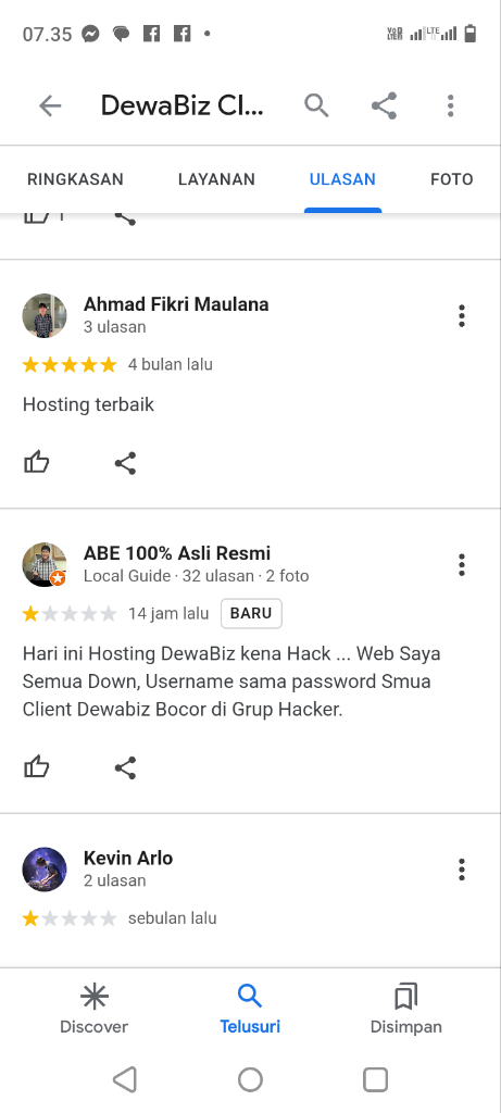 Hosting Dewabiz Down Kena Hacker Lagom Hacked 😆😆😆😆