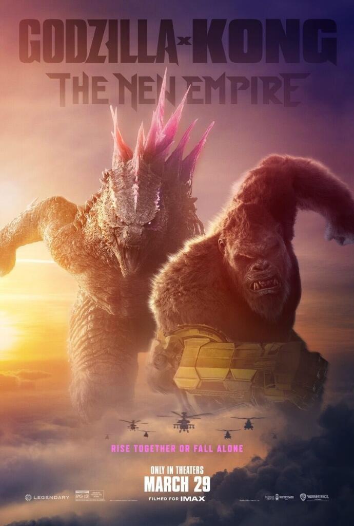  Godzilla x Kong: The New Empire (2024) | Godzilla Vs. Kong Sequel