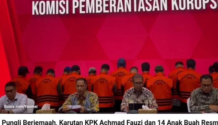 Achmad Fauzi, Karutan KPK Tersangka Kasus Pungli