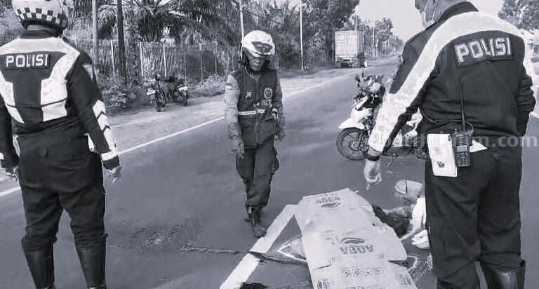 Pengendara Motor Tewas di Jalan By Pass Mojokerto