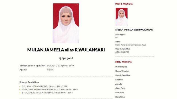 Selamat! Makhluk Tuhan Paling Seksi, Mulan Jameela Dua Kali Beruntun jadi Anggota DPR