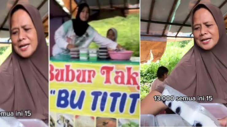 Ada Penjual Takjil di Cilegon Bernama Bu Titit, Netizen Langsung Heboh! Emang Kenapa?