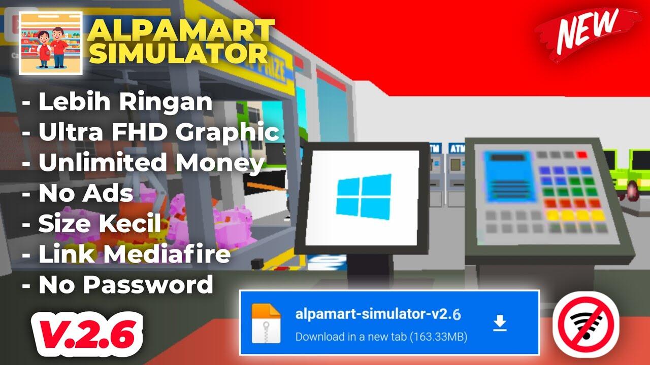 Link Download Alfamart Simulator Mod APK Unlimited Money Versi 2.8 Terbaru 2024