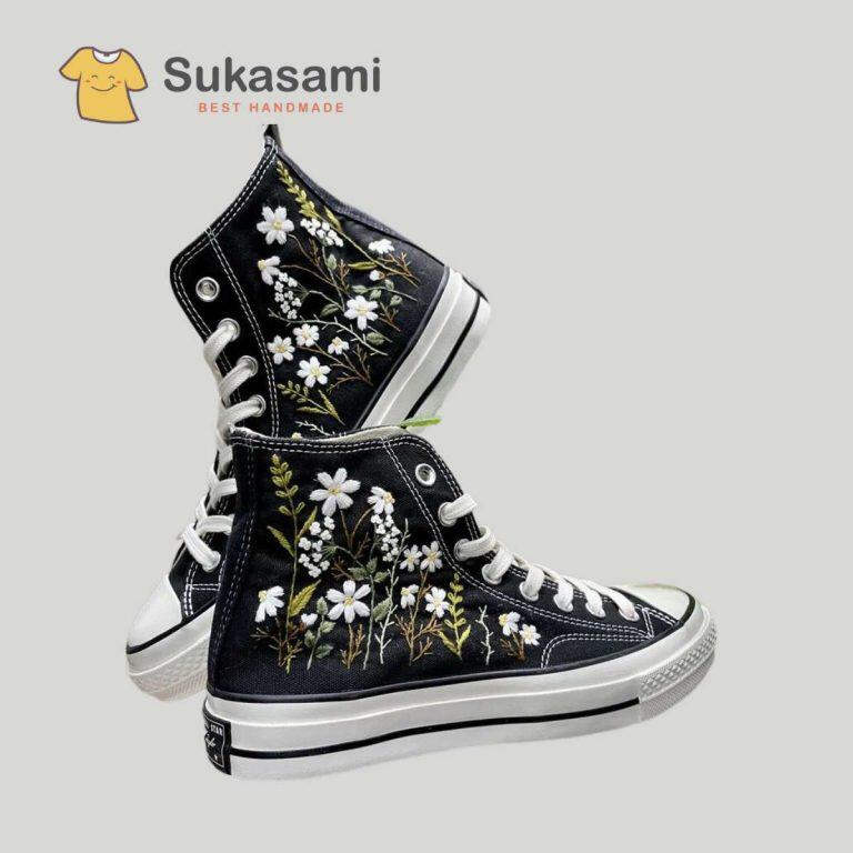 The Artistic Sole: Sukasami's Journey into Embroidered Converse Shoes