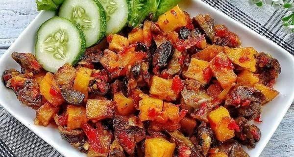 Sambel Goreng Ati Kentang 