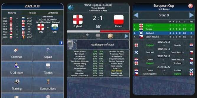 Unduh True Football National Manager Mod APK v1.7.2 Unlimited Money Terbaru 2024