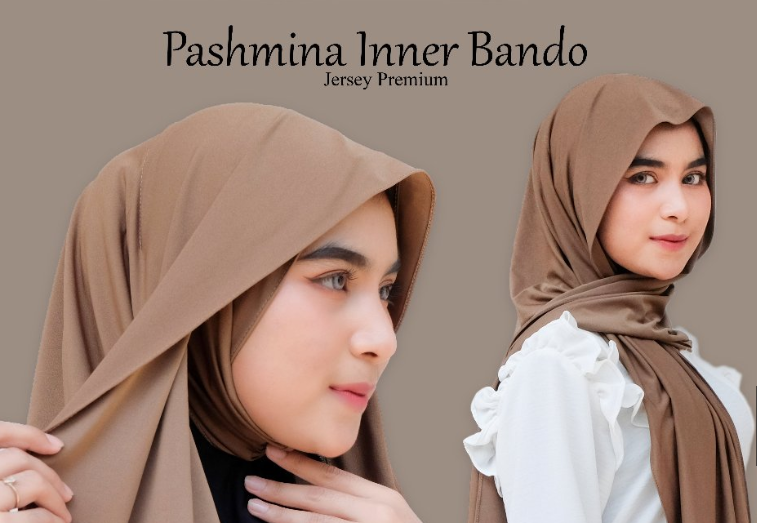 Promo!!! Pashmina Inner 2in1 Instan Kaos Jersey Premium Pasmina Iner Oval